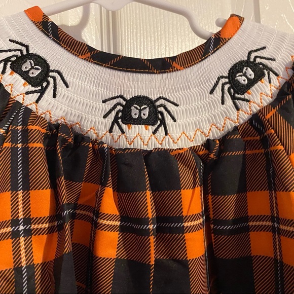 New Smocked Halloween Dress - Picture 2 of 3